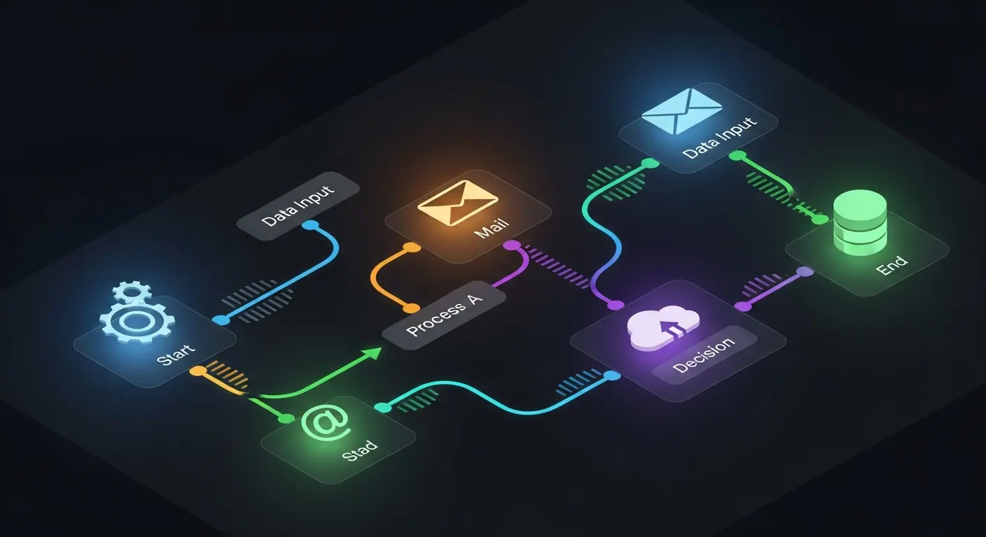 Constructeur de workflows d'automatisation