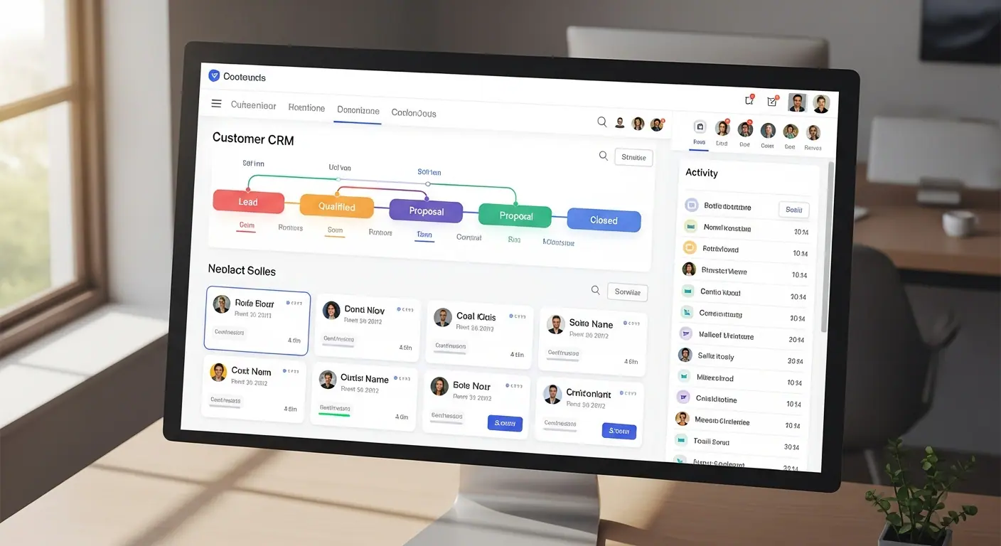 CRM personnalisé créé sans programmation