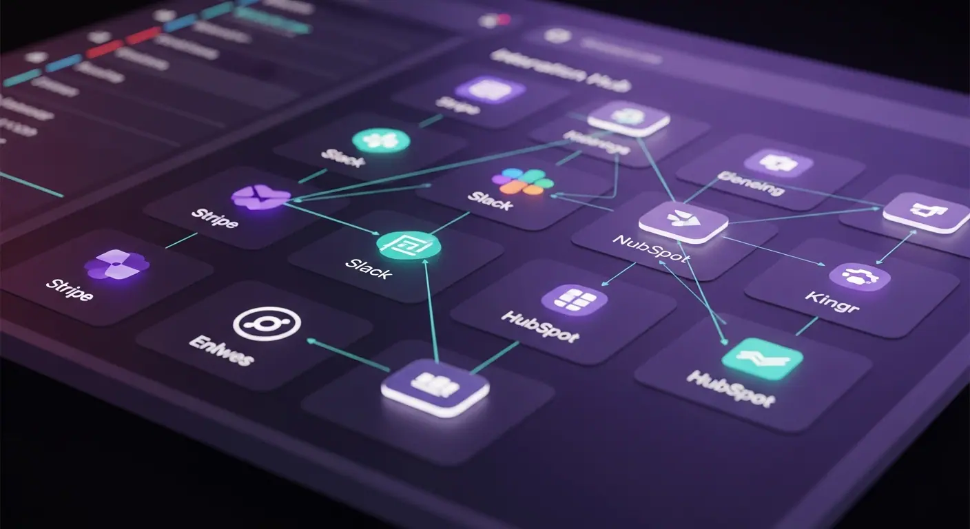 Tableau de bord des intégrations tierces de NoCode Builder System
