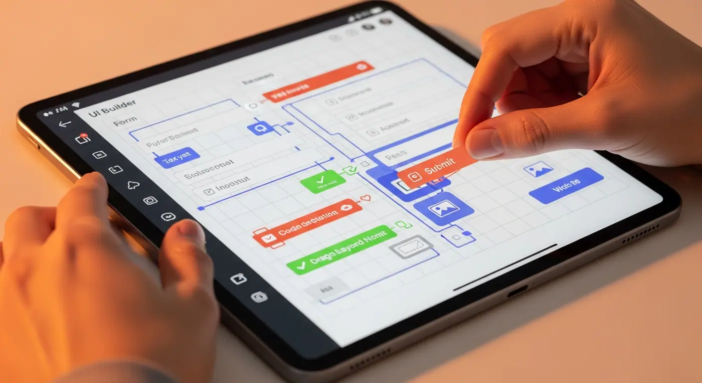 Utiliser l'interface drag and drop
