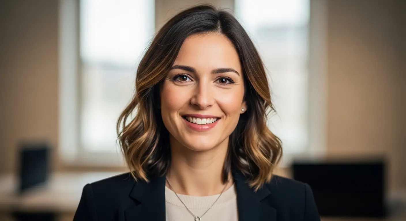 Portrait de Sarah L., fondatrice de boutique en ligne